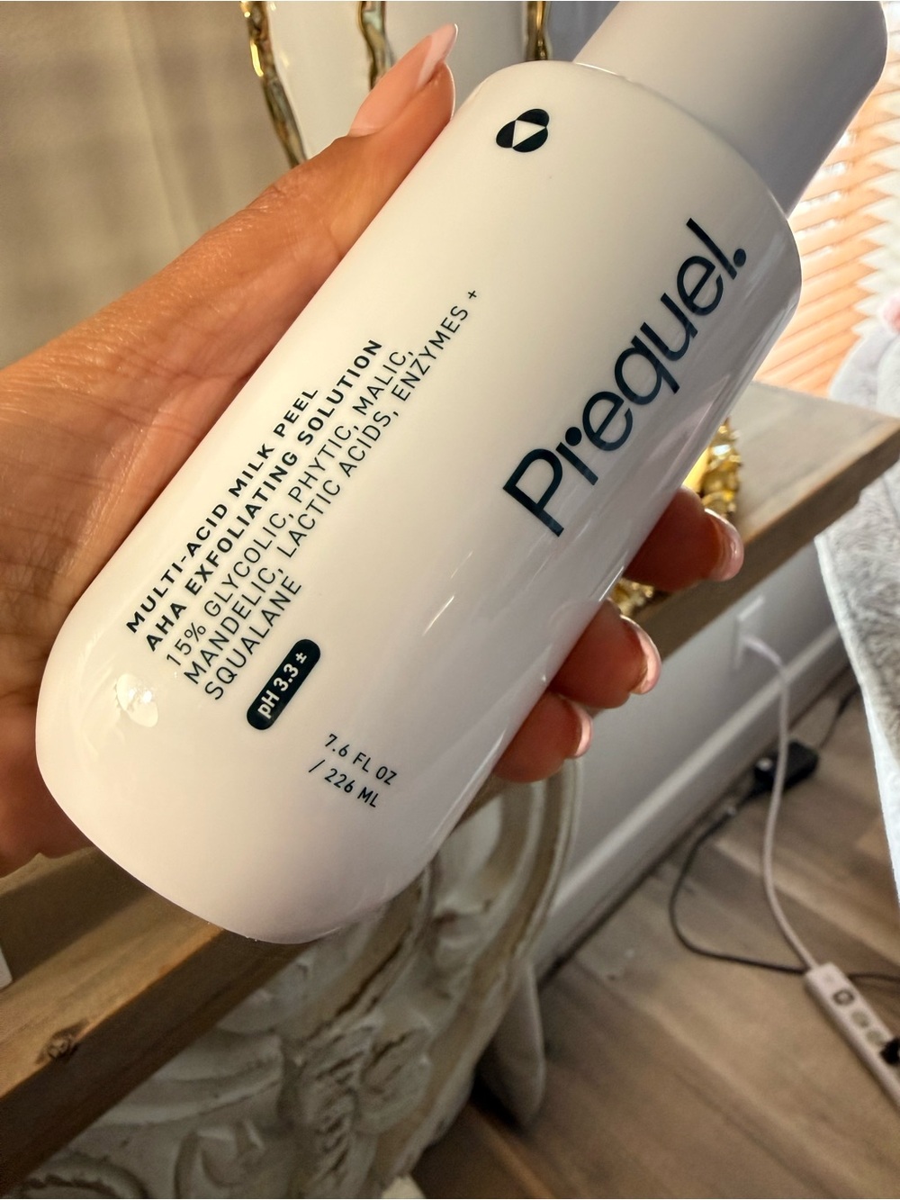 Prequel Multi-Acid Milk Peel AHA Exfoliating Solution
